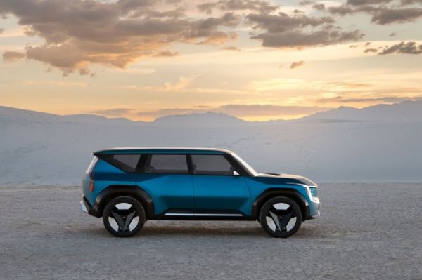 Электрокросс Kia Concept EV9 представили в Лос-Анджелисе