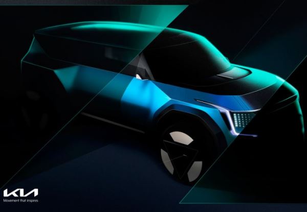 Электрокроссовер Kia Concept EV9 готовится к премьере