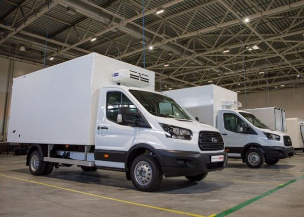 Изотермические фургоны Ford Transit российского производства получили новые кузова