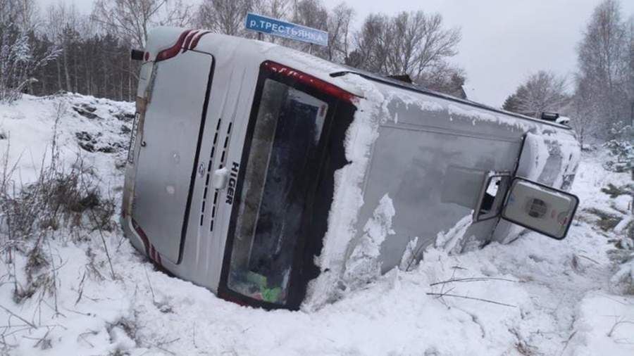 Стала известна причина ДТП с автобусом под Нижним Новгородом
