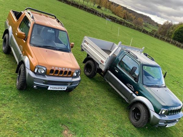 Suzuki Jimny превратили в пикап и грузовик